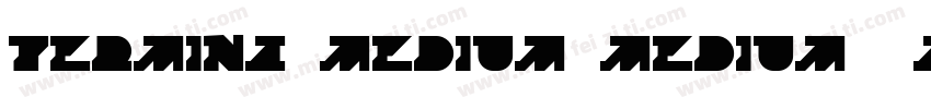 termina medium medium (adobe cloud字体转换